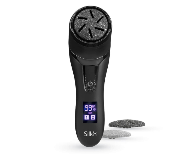 SILK'N Pilnik do stóp z systemem próżniowym FreshPedi - Czarny - 1215248 - zdjęcie